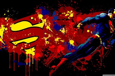 Superman Cartoon HD Desktop Wallpapers : High Definition : Mobile