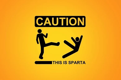 Caution this is sparta funny wallpaper.jpg