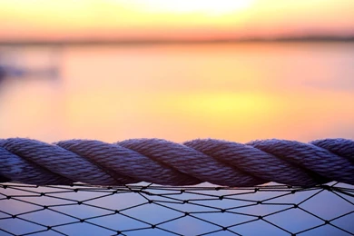 Rope, Wire Mesh, Sunset, Photo, Macro, Blur, Picture, Hd Fullscreen