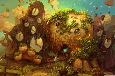 Clocks HD Desktop Wallpapers : Dual Monitor