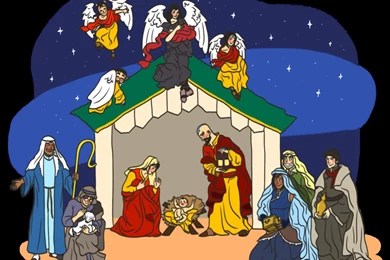 Cartoon Nativity Scene Wallpapers Desktop 2871 Hd Wallpapers ...