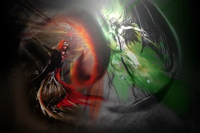 DeviantArt: More Like Ichigo VS Ulquiorra Wallpapers By AikoooH