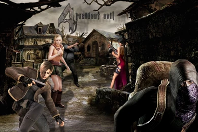 Resident Evil 4 Wall By MusashiChan69 On DeviantArt