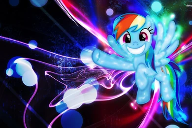 Happy Rainbow Dash   My Little Pony Wallpapers   Cartoon Wallpapers ...
