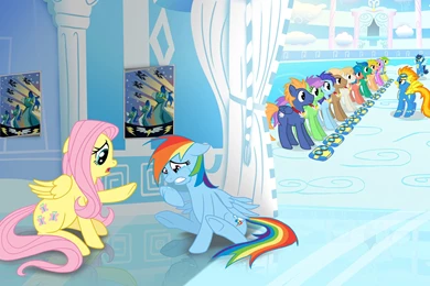 My Little Pony Friendship Is Magic, Fluttershy, Rainbow Dash ...
