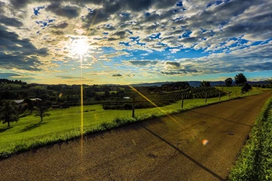 YouWall   Sunny Dirt Road Wallpapers   Wallpaper,wallpapers,free ...