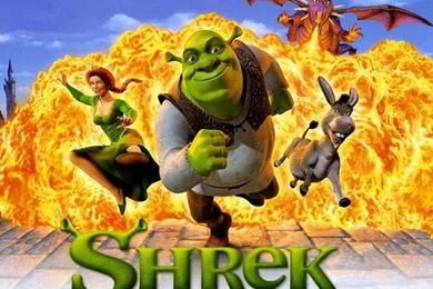 Shrek Fiona Cartoon HD Wallpapers For PC   Cartoons Wallpapers