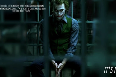 Batman Dc Comics Heath Ledger Jail Quotes The Dark Knight The ...