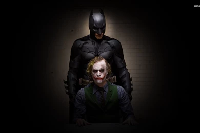 Batman And The Joker   The Dark Knight Wallpapers   Movie ...