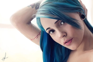DeviantArt: More Like Vayda Suicide   Speed Painting By ElliottWilkie