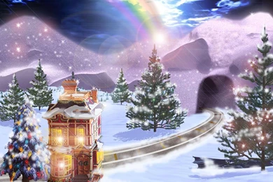 Animated Christmas Desktop Backgrounds