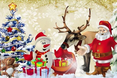 Funny Santa Claus Cartoon Pictures Christmas Images For Facebook ...