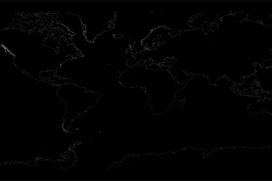 Earth Views: Earth whole planet coastline    Tout Le Monde, 全世界