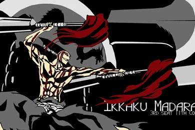 Bleach Ikkaku Madarame Bankai Vectors Wallpapers   (