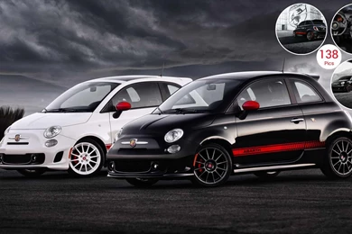 2012 Fiat 500 Abarth   Front