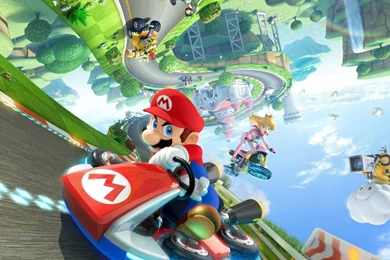Mario Kart 8 Backgrounds Wallpaper.