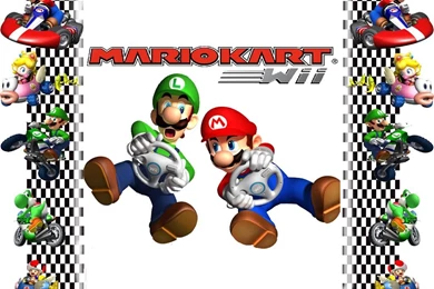 Mario Kart Wii Backgrounds
