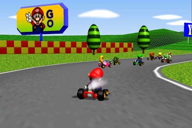 Mario Kart 64   Desktop Backgrounds