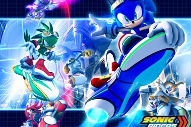 Sonic Riders: Zero Gravity Team Sonic & Babylon Rouge Sonic ...