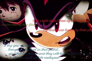Sonic X   Wallpapers // Happy Birthday Shadoukun By AngelShadow92 ...