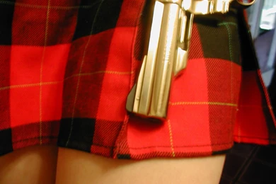 Girl With The Golden Gun By Ivey On DeviantArt