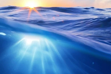 Download Sunrise Half Underwater HD Wallpapers For Kindle Fire HD ...