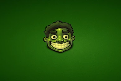 Green Hulk (comic Character) Happy Funny Green Backgrounds ...