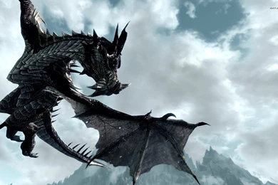 Skyrim Dragon Wallpapers High Quality Resolution