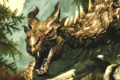 Skyrim: Dragon >> HD Wallpaper, Get It Now!