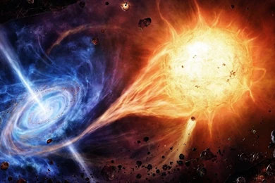 1280x720 Black Hole Quasar Wallpapers