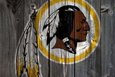 Washington Redskins Wood iPhone 4 Backgrounds