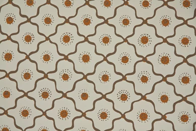 1950's Vintage Wallpapers Geometric Wallpapers By HannahsTreasures