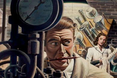 1950 American Painting HD Desktop Wallpapers : Widescreen : High ...