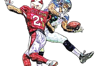 Arizona Cardinals Patrick Peterson   Seattle Seahawks Sidney Rice ...