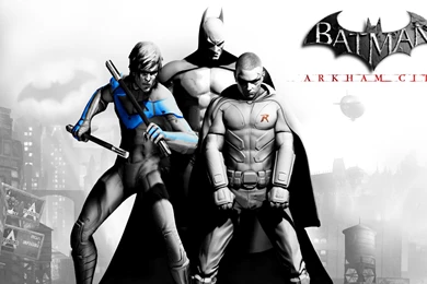 Gallery For   Batman Arkham City Nightwing Wallpapers
