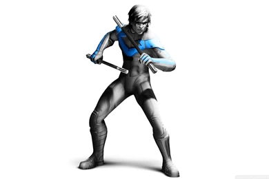 Gallery For   Batman Arkham City Nightwing Wallpapers
