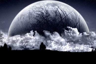 Dark Moon Twitter Backgrounds Twitterevolutions