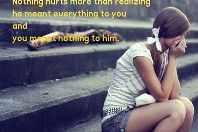 Broken Heart Wallpapers With Sad Quote   Quotes4Smile