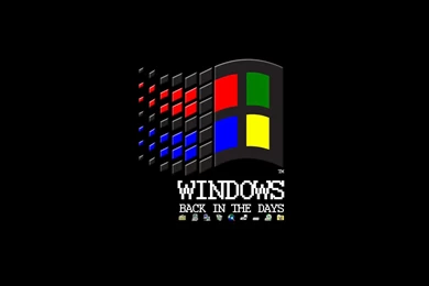 Back, Operating Systems, The Days, Microsoft Windows, Logos, Old ...