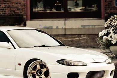 Download White Nissan Silvia S15 Wallpapers For iPhone 4
