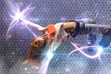 Girl Dancing Art : Full HD Desktop Wallpapers : Wallinda