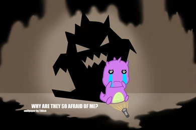 Wallpapers   Cute Monster O2 By TiRiSh On DeviantArt