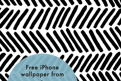 Free Patterned iPhone Wallpapers – Broken Chevron – Blog   Cotton ...