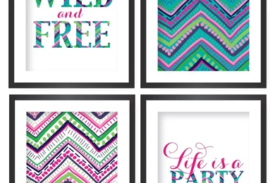 Jessica Marie Design Blog: Wild And Free & Life Is A Party ...