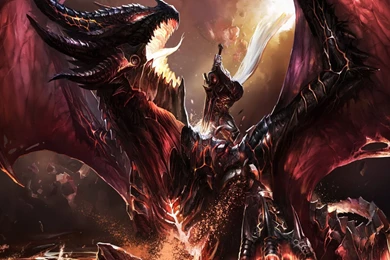 Dragons World Of Warcraft Destruction Deathwing Wallpapers ...