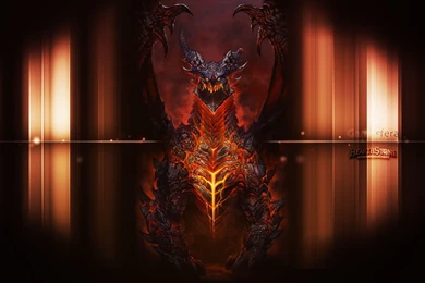 DeviantArt: More Like Deathwing Wallpapers Hearthstone (Alamuerte ...