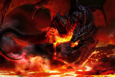 Dragon, Fire, Dragon Wings, Wings, Fantasy Art, World Of Warcraft ...