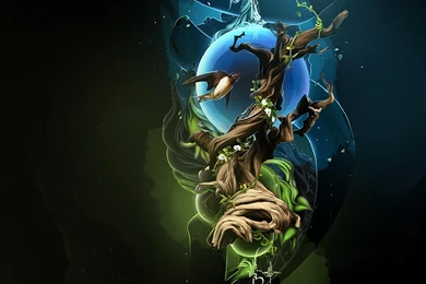 Fantasy Tree Design Art iPad Air Wallpapers Download