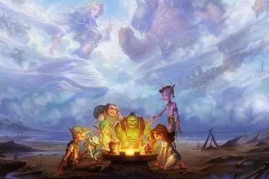 Download Wallpapers 3840x2160 Warcraft, Hearthstone, Jaina ...