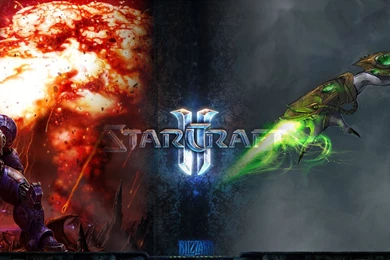 Starcraft Dual Screen Wallpapers